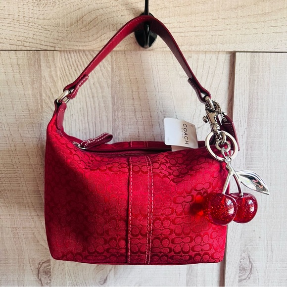 Coach Soho Mini signature Top Handle - Picture 1 of 8